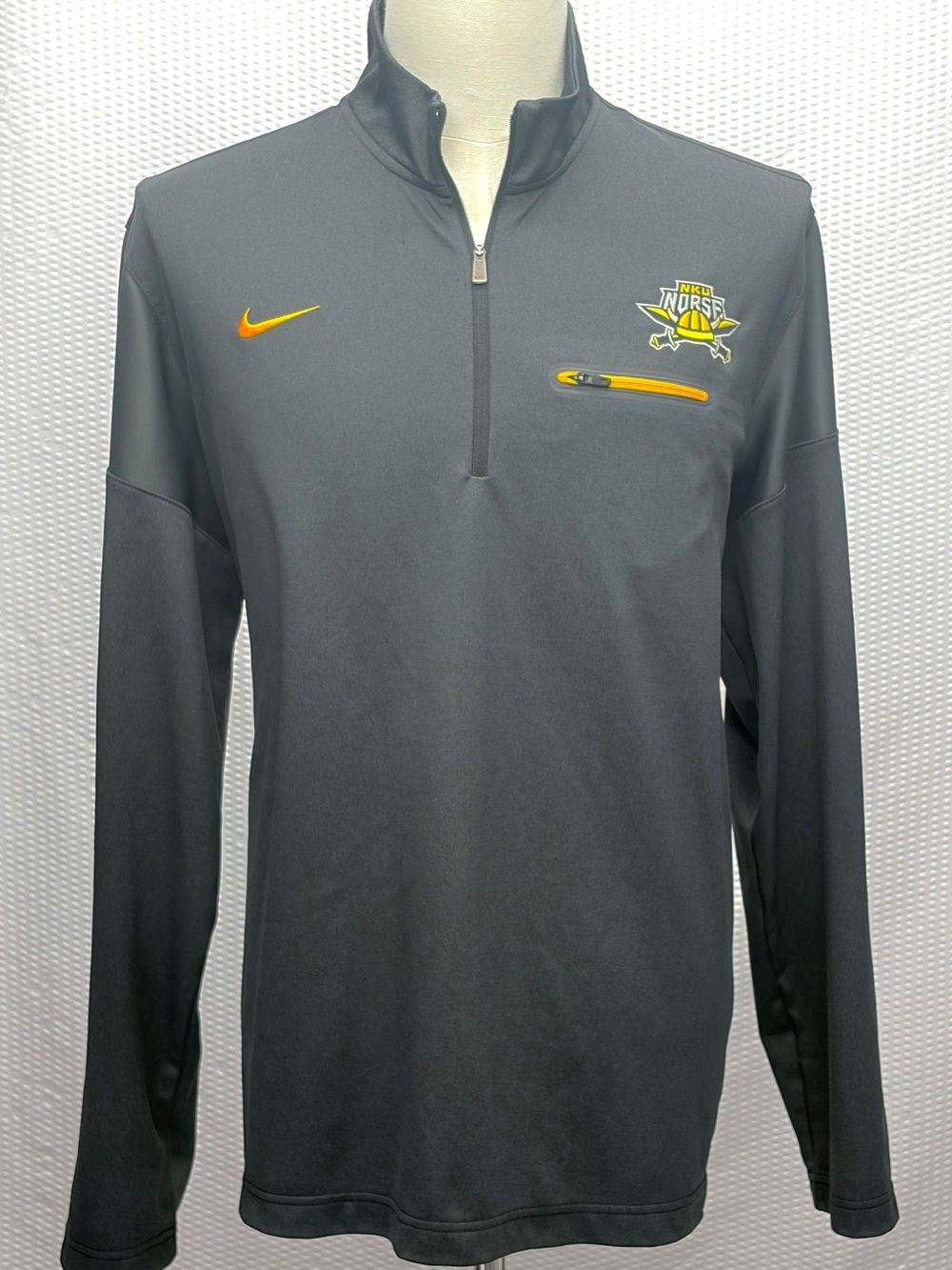 Nike Dri-FIT Quarter Zip Pullover Men’s XL NKU Norse Logo EUC
